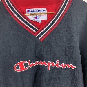 champion v neck pullover